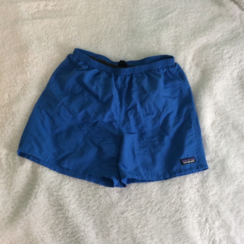 Patagonia NWOT M’s Baggies 5” sz Medium Stone Blue